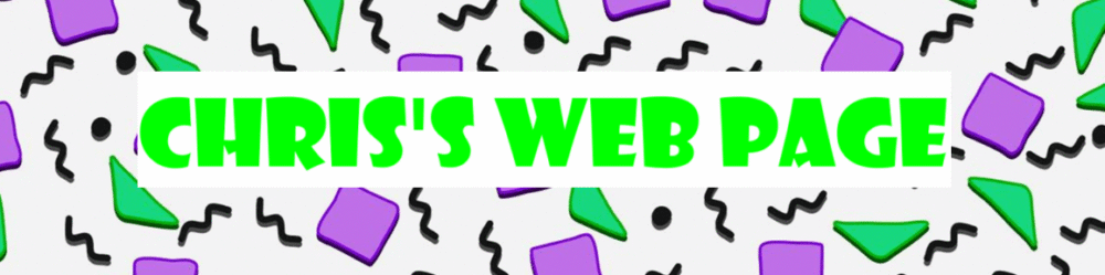 Chris's Web Page